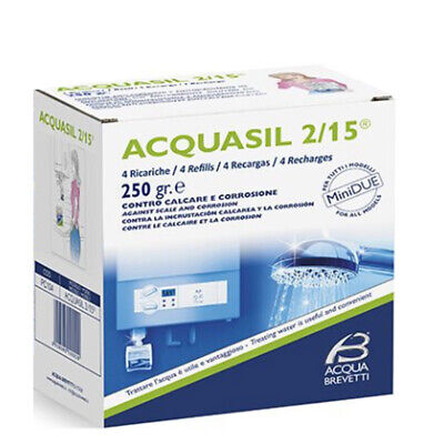 Acquasil 2/15 Recharge 1 kg anticorrosivo et antincrostante pompes MiniDUE PC104 acquabrevetti 