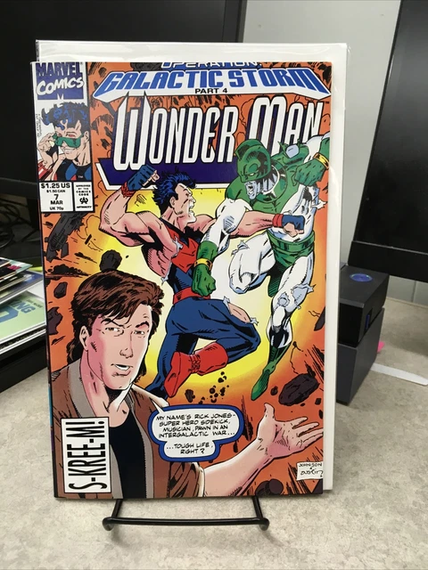 Marvel Comics Operation: Galactic Storm Part 4 Wonder Man Issue 7 March 1992