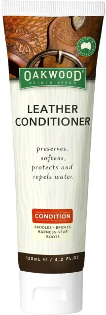 OAKWOOD Leather Conditioner Tube 125Ml, Clear