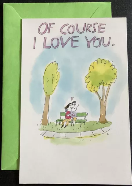 I Love You Card Vintage American Greetings Card Humorous