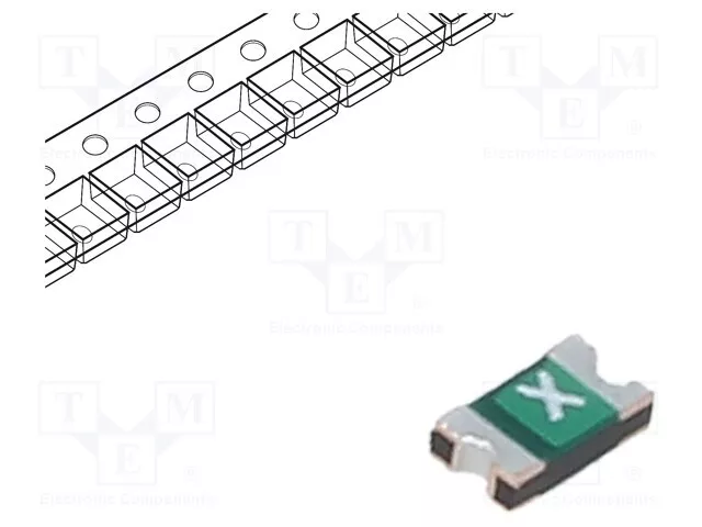 Sécurité: Ptc Polymère 80mA Geh : 0603 Imax: 40A 0ZCM 0ZCM0008FF2G Smd-Polymers