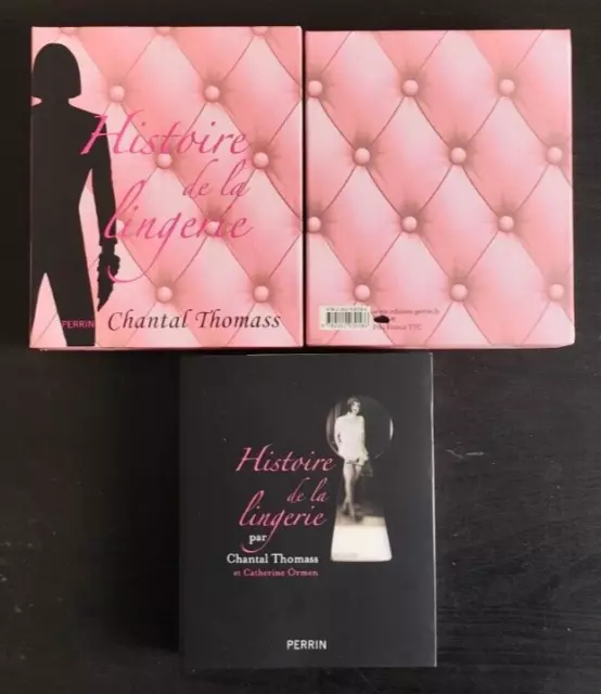 HISTOIRE DE LA LINGERIE : Coffret / Livre Chantal THOMASS ( Editions PERRIN )