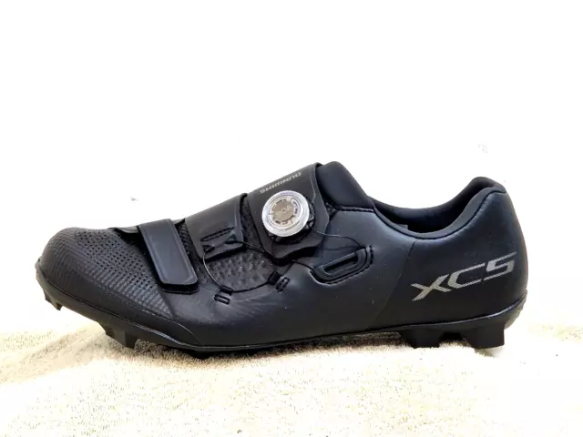 Shimano SH-XC502 SPD Herren Fahrradschuhe NEU BOA schwarz UK 10,2 EU 46 UVP £170