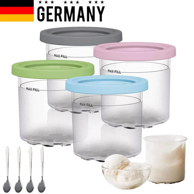 AONAT Creami Behälter 4er Set - Für Ninja Creami Eismaschinen