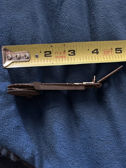 (2) Sets Of Antique Rollers Hangers Brackets Pulleys Idlers 2