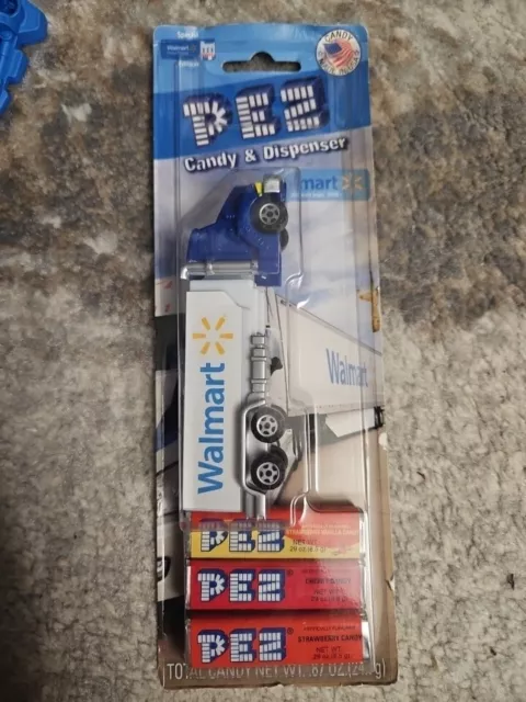 WAL-MART TRACTOR TRAILER Pez Dispenser * New On Original Card 2011