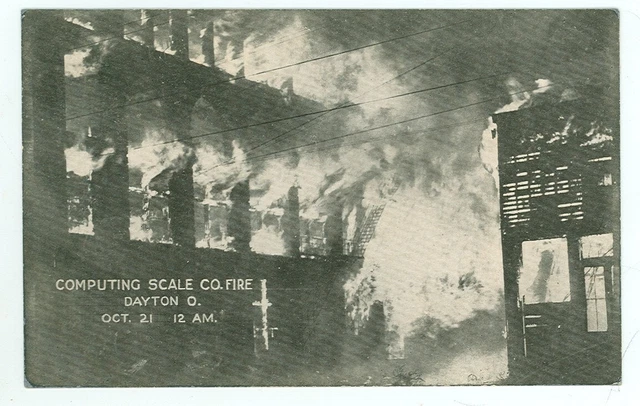 Dayton, Ohio, Daytona Computing Scale Co. Fire, Oct.21st, 12a.m. (DayOH173