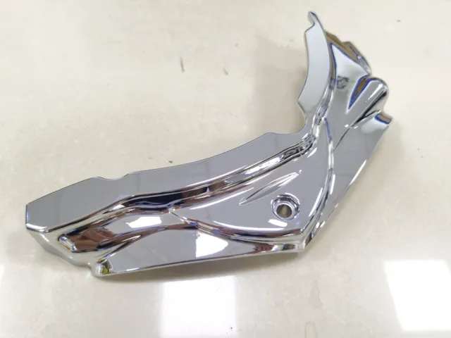 Chrome ABS Cylinder Base Side Cover For Harley Softail FXSTC Slim Fat Boy FLSTF