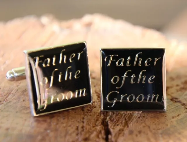 Wedding Father of the Groom cufflinks Men's fashion ~NEW FREE POST  in Australia