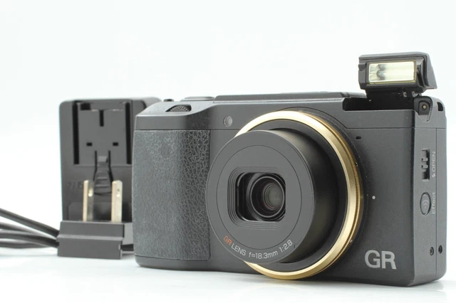 SH:000087【NEAR MINT+++】 Ricoh GR Digital II 16.2MP Black Compact Camera JAPAN