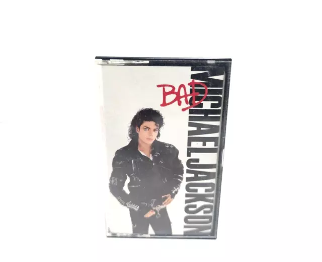 Michael Jackson Bad Cassette Tape Dance Pop Smooth Criminal 1987