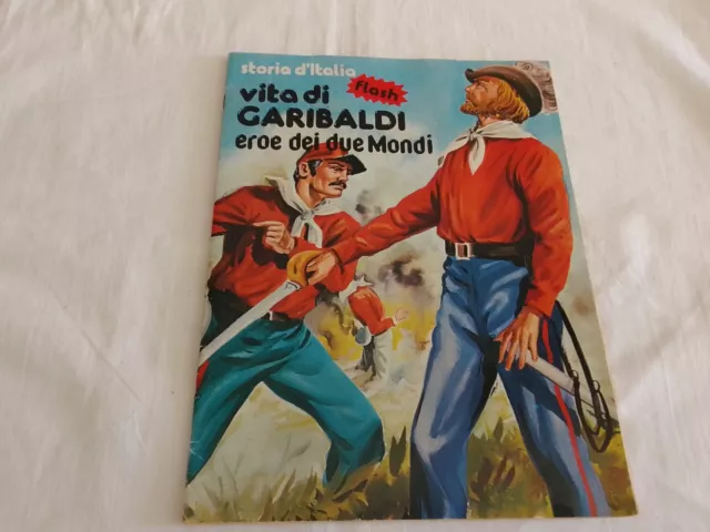 Album Figurine Flash Vita Di Garibaldi Eroe Dei Due Mondi 1982, completo