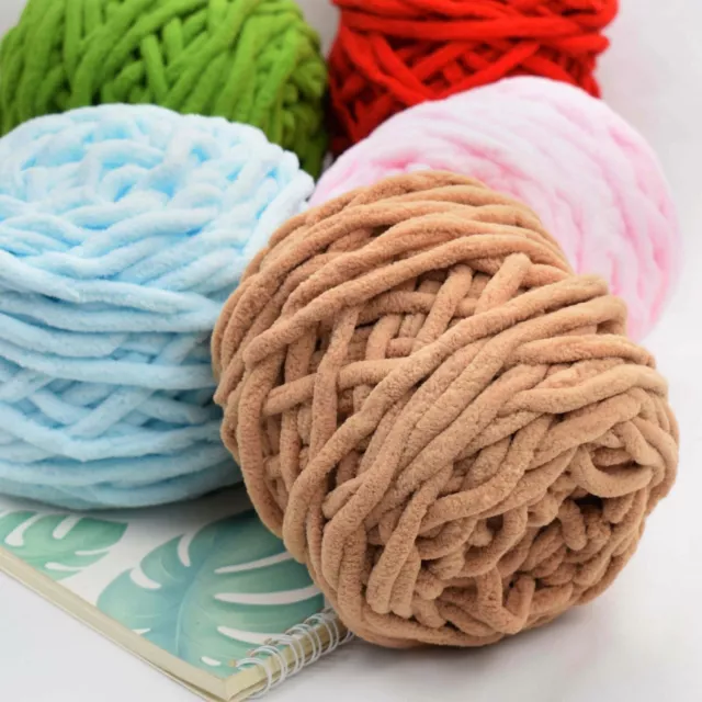 NE 100G skeins yarn Chunky Crochet chenille Milk Soft Baby velvet Knitting Wool