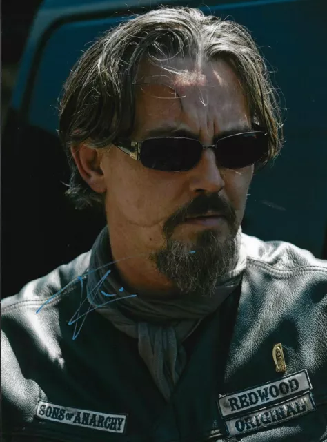 TOMMY FLANAGAN SIGNED CHIBS SONS OF ANARCHY 16x12 PHOTO 2