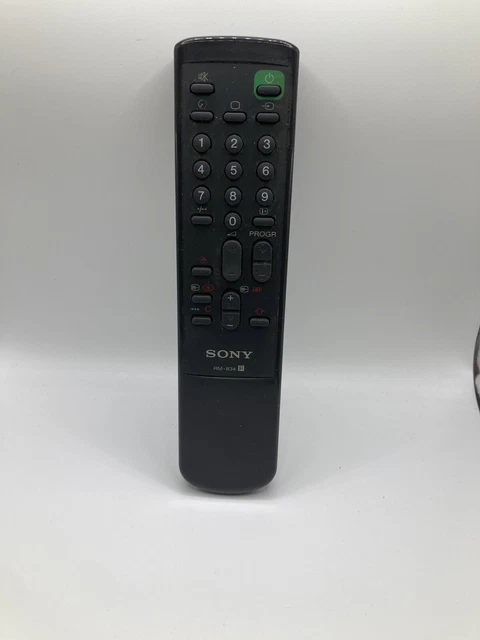 Télécommande SONY RM-S455 D'origine – Occasion En état Fonctionnel – Noir – Pour Appareils Sony