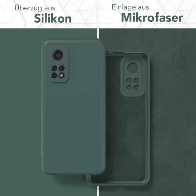 EAZY CASE für Xiaomi Mi 10T 5G / 10T Pro 5G Schutzhülle Silikon TPU Bumper Cover 3