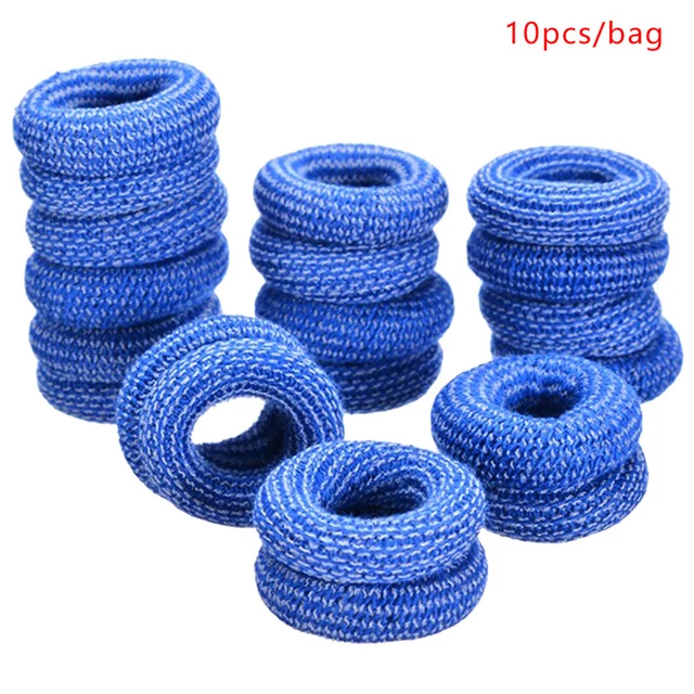 10 pz/lotto bendaggio dita blu/bianco fascia tubolare pronto soccorso $g