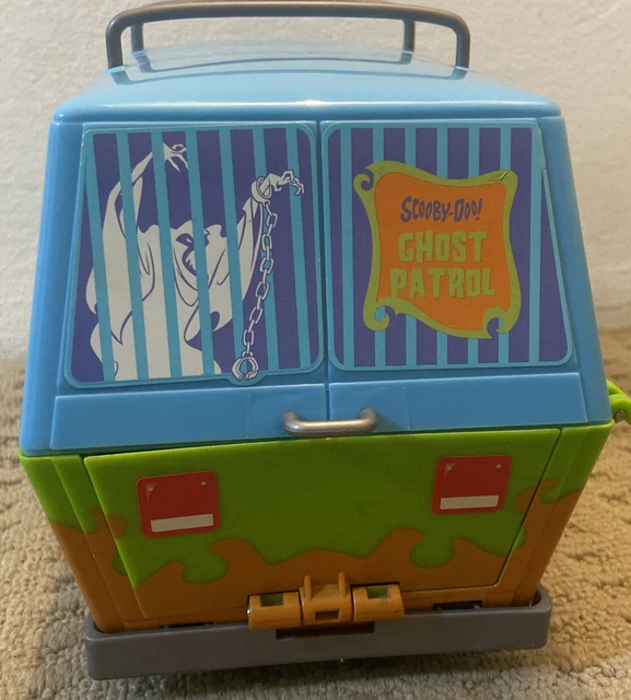 VINTAGE SCOOBY-DOO THE Mystery Machine Van Hanna Barbera avec figurines