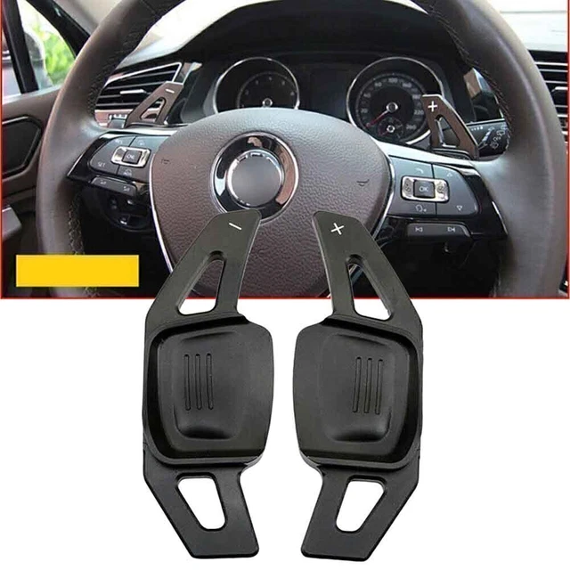 Estensione volante paddle shifter per VW Tiguan Golf 7 MK7 Passat B8 nero