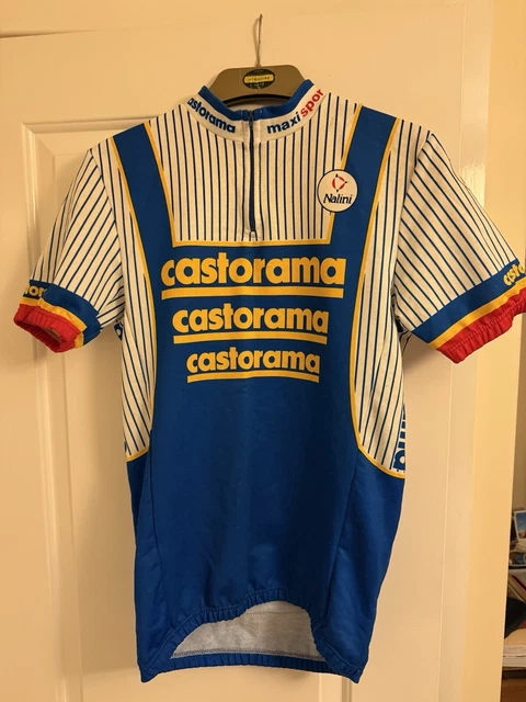 Maillot Cyclisme Nalini Vintage Team Jersey – Collection Italia – Taille L