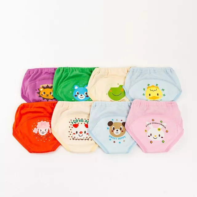 6PCS Toddler Girls Boys Baby Kids 4 Layers Waterproof Potty Training Pants