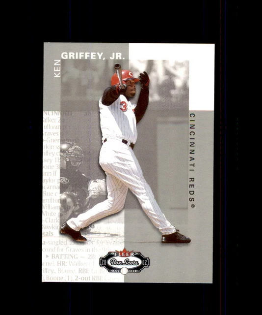 CARTE BASEBALL KEN Griffey Jr. Seattle Mariners Score Fleer Box 2002