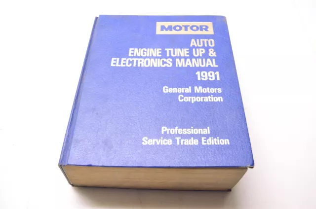 Motor 0-87851-695-6, 17103 Auto Engine Tune Up & Electronics Manual 1988-91