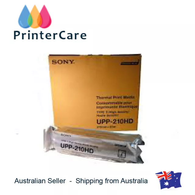 Sony UPP-210HD High Density Thermal Paper (5 rolls / box)