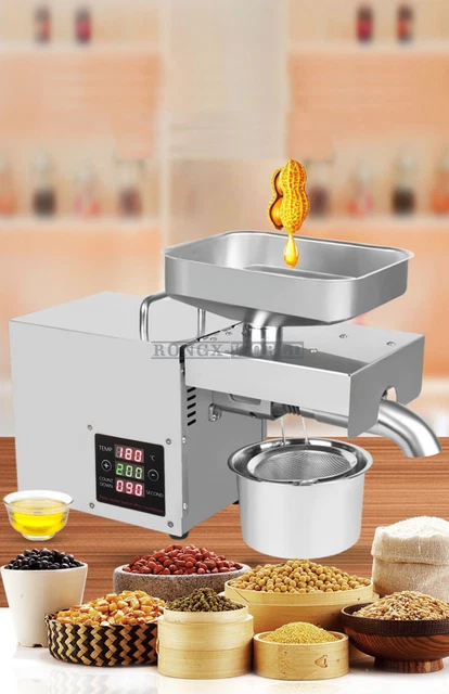 Automatic Oil Press Machine Oil Extraction Extractor Expeller Olive Peanut