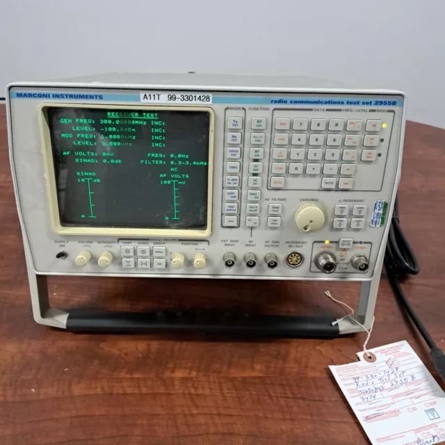 Marconi 2955B Communication Analyzer Marconi 2955B Communication Analyzer