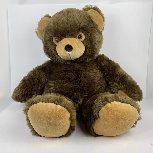 IKEA NALLE 28” Teddy Bear Plush Brown Stuffed Animal Large Lovey Toy