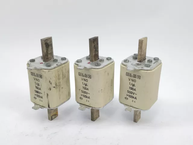 Elco Fusible 100A 500V Gl 100kA 3 Scp