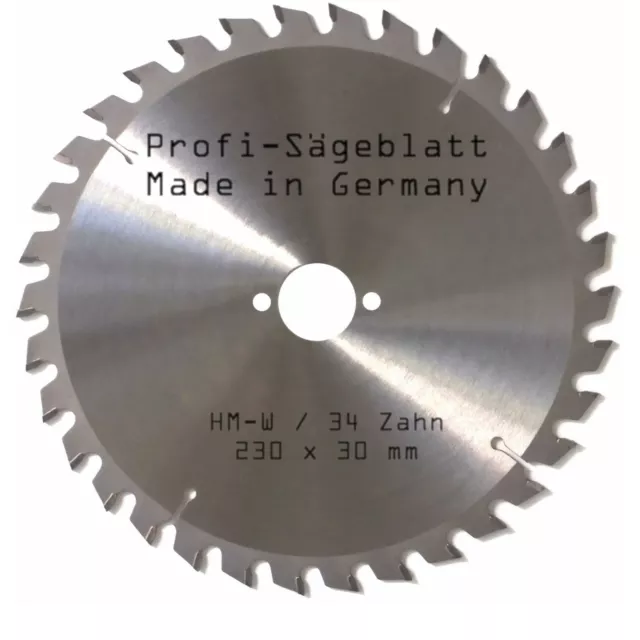 Hm Kreis-Säge-Blatt 230 X 30 MM Z-34 Wz Widea Lame de Scie