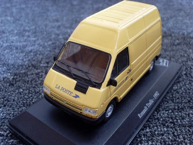 Renault Trafic Surélevé La Poste PTT 1/43 - Miniature Rare, Parfait état