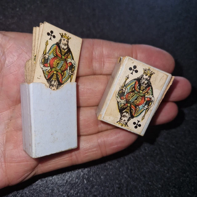 Mini Jeu De Cartes 54 Pièces – Jouet Miniature Pour Maison De Poupée