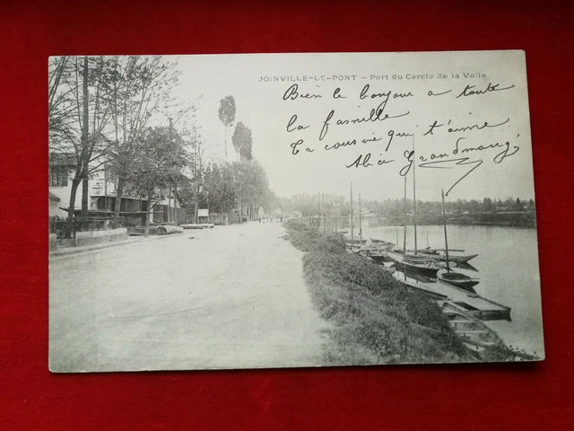 CPA 94 JOINVILLE le PONT - La Marne - Port du Cercle de la Voile