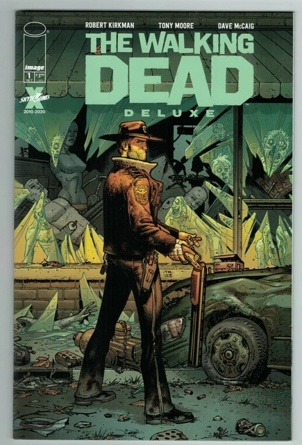 The Walking Dead Deluxe 1 variant cover B Image Comics Tony Moore 2020
