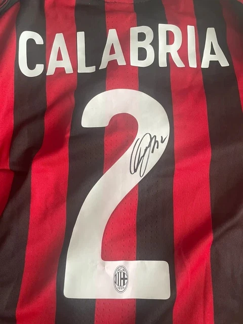 MAGLIA AUTOGRAFATA CALCIO Genoa Diego Laxalt Serie A Maglietta