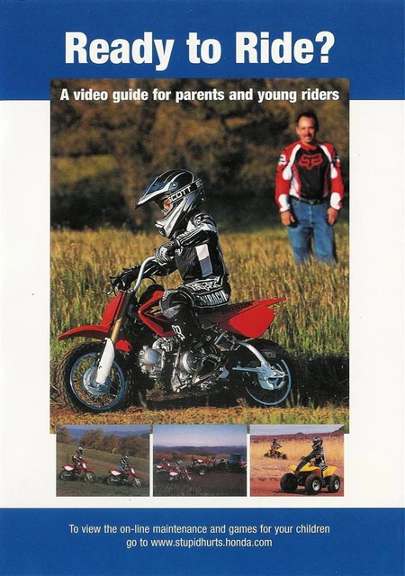 Ready To Ride? - A Video Guide For Parents And Young Riders by Honda - DVD