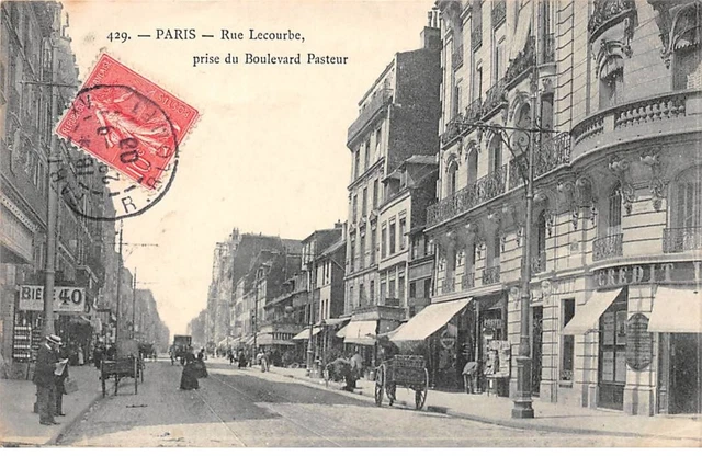 75015 - PARIS - SAN24748 - Rue Lecourbe - Prise du Boulevard Pasteur