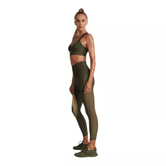 Adidas x IVY PARK x Peloton NEW Power Tights Workout Pants Olive XS