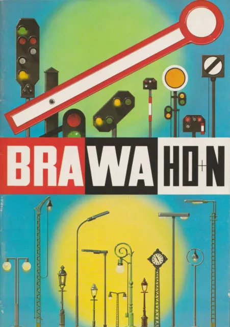 Brawa-Katalog 1978 Modellbahn Modellspielwaren H0 N 60 Seiten