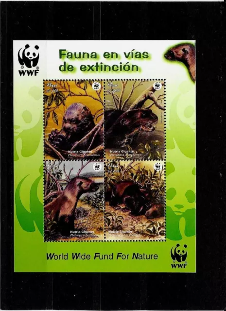 Briefmarken-Peru-Tiere -Block-2004