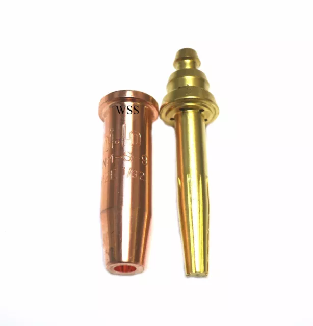 Propane PNM-S Acetylene ANM-S Gas Burning Cutting Heating Nozzle for Gas Torch