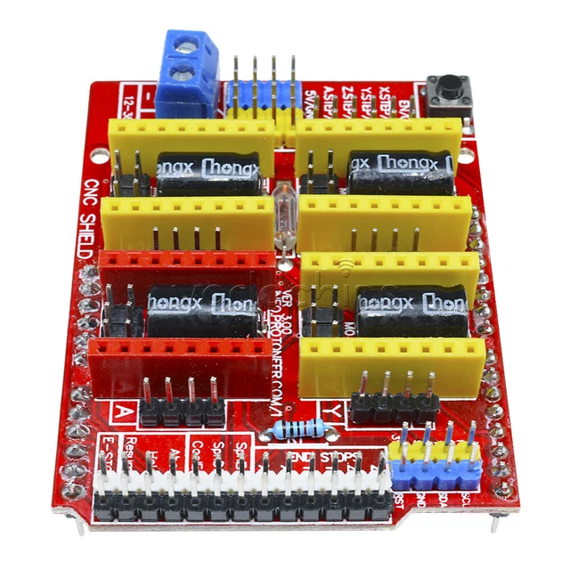 CNC SHIELD ENGRAVER 3D Printer V2/V3/V4 Expansion Board A4988 Driver