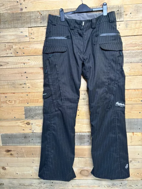 Mens Surfanic Black 5000 Snow Pants Ski Trouser Size M