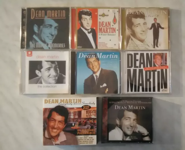 11 Cd 2 Box Dean Martin Lot 3 Collection Best De Luxe Memorable Stock