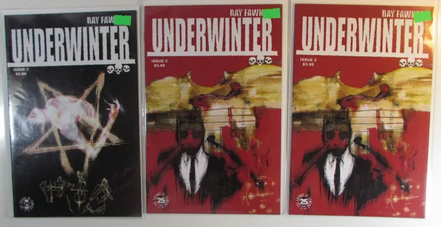 2017 Underwinter Lot of 3 #1,2 x2 Image Comics VF/NM 1st Print Comic Books