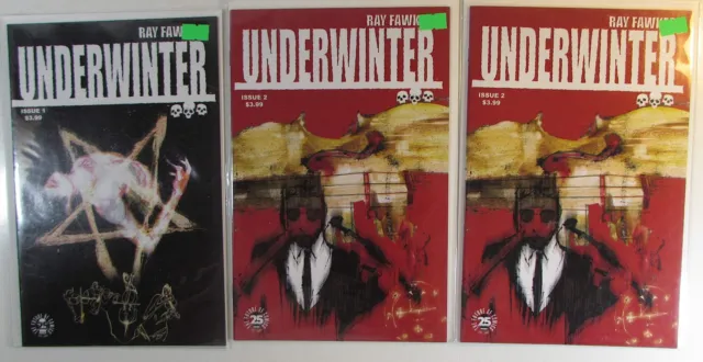 Underwinter Lot of 3 #1,2 x2 Image Comics (2017) VF/NM 1st Print Comic Books