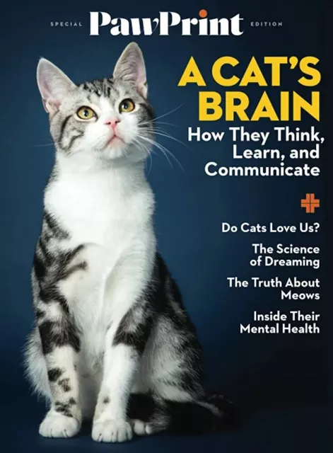 Paw Print Magazine A Cat's Brain Oct 2022 New